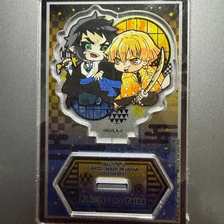 [BUNJANG] Demon Slayer Kaigaku &amp; Zenitsu Acrylic Stand (Mugen Train Arc) / 귀멸의칼날 카이가쿠 &amp; 젠이츠 아크릴스탠드 무한성편