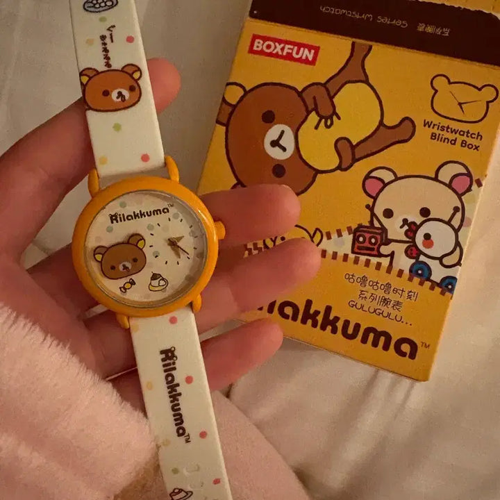 [BUNJANG] Rilakkuma Random Wristwatch Miniso BOXFUN Gacha / 리락쿠마 랜덤 손목시계 미니소 BOXFUN 가챠