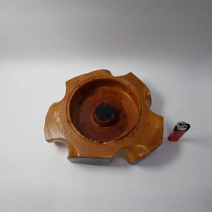 [BUNJANG] Antique Wooden Log Ashtray / 통나무 목재 재떨이