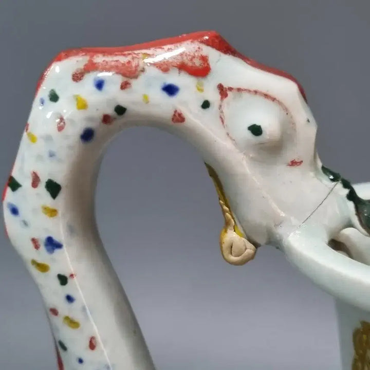 [BUNJANG] Ming Dynasty Wanli Period Doucai Dragon and Phoenix Vase / 오채 용봉문 양이병