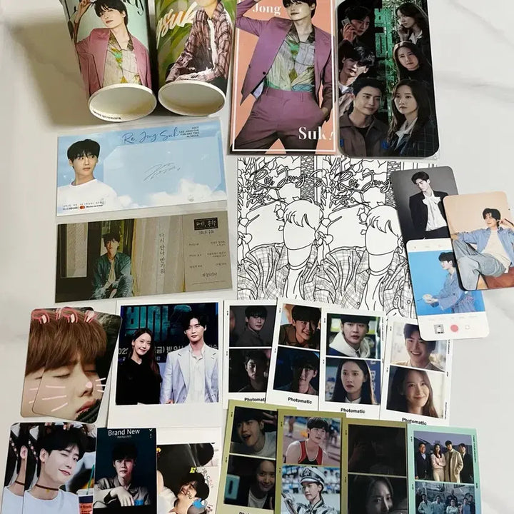 [BUNJANG] Lee Jong Suk Birthday Cafe Merchandise Bundle / 이종석 생일카페 비공굿 일괄