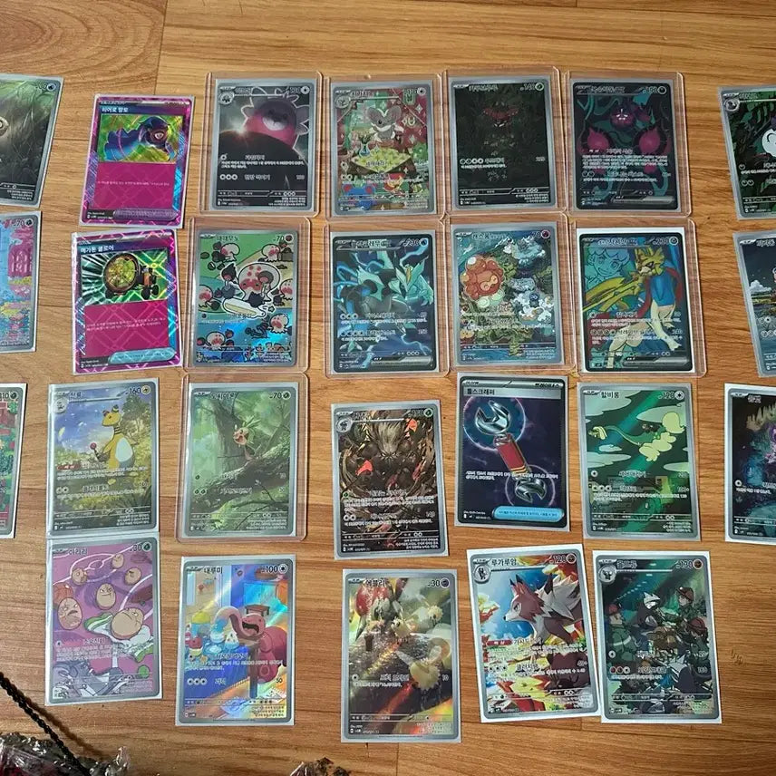 [BUNJANG] Pokemon Cards Assorted Rare Cards Bundle / 포켓몬 카드 레어 등 다수 싸게 팝니다