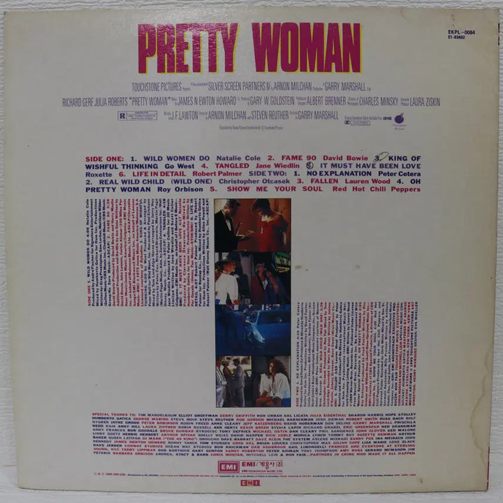 [BUNJANG] Richard Gere / Julia Roberts "Woman" 1990 LP / [NO.5995] WOMAN (리차드 기어/줄리아 로버츠) LP