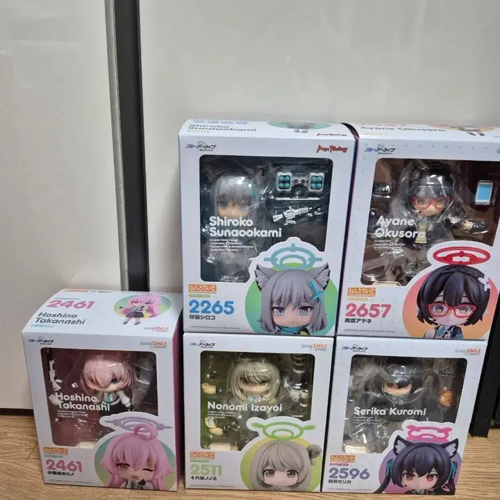 [BUNJANG] Blue Archive Abidos Nendoroid Bundle Set / 블루아카이브 아비도스 넨도로이드 일괄