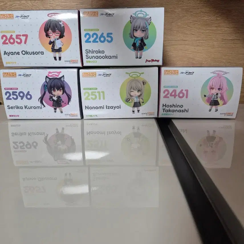 [BUNJANG] Blue Archive Abidos Nendoroid Bundle Set / 블루아카이브 아비도스 넨도로이드 일괄