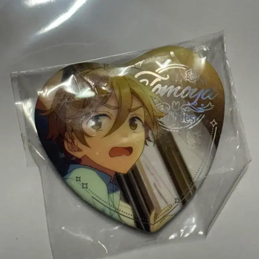 [BUNJANG] Ensemble Stars Mashiro Tomoya Heart Can Badge / 앙스타 마시로 토모야 하트 캔벳지