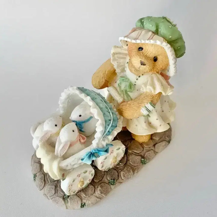 [BUNJANG] Cherished Teddy Stroller Figurine / 체리쉬드테디