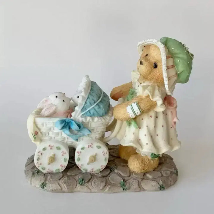[BUNJANG] Cherished Teddy Stroller Figurine / 체리쉬드테디