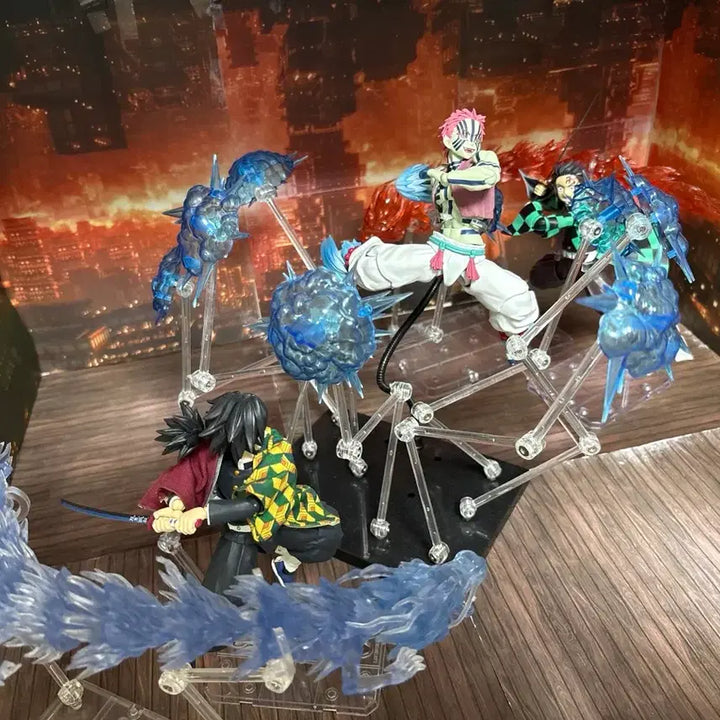 [BUNJANG] Buzzmod Demon Slayer Akaza Action Figure / 버즈모드 귀멸의 칼날 아카자 액션 피규어