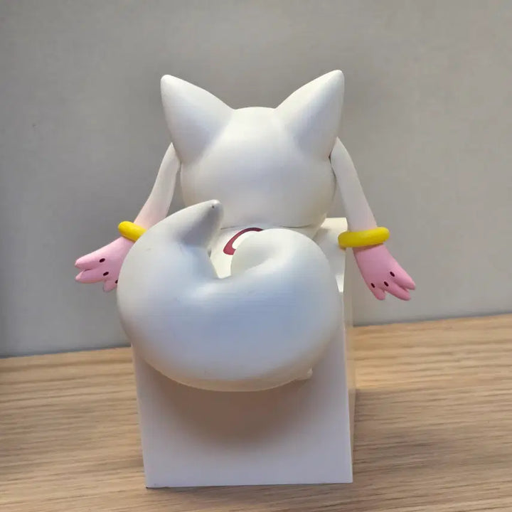 [BUNJANG] Puella Magi Madoka Magica Kyubey PVC Statue 10cm Figure / 마법소녀 마도카 마기카 힛카케 PVC 스태추 큐베 10cm 피규어 장난감