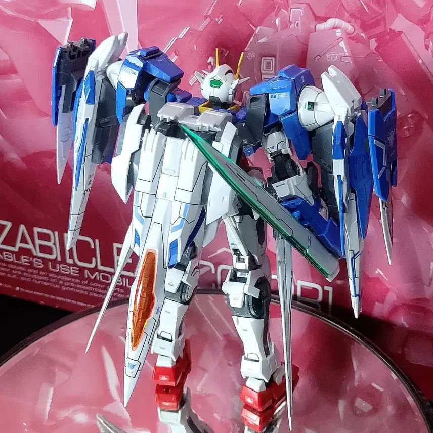 [BUNJANG] Bandai RG 00 Raiser Gundam Completed Model / 반다이 RG 더블오 라이저 건담 완성품 팝니다