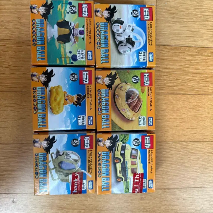 [BUNJANG] Tomica Dragon Ball 6-Piece Bundle Set / 토미카 드래곤볼 6종 일괄