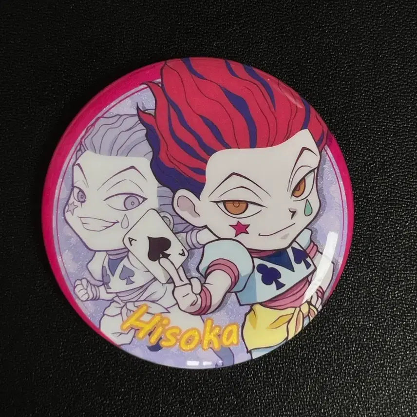 [BUNJANG] Hunter x Hunter Hisoka Can Badge / 헌터x헌터 히소카 캔뱃지