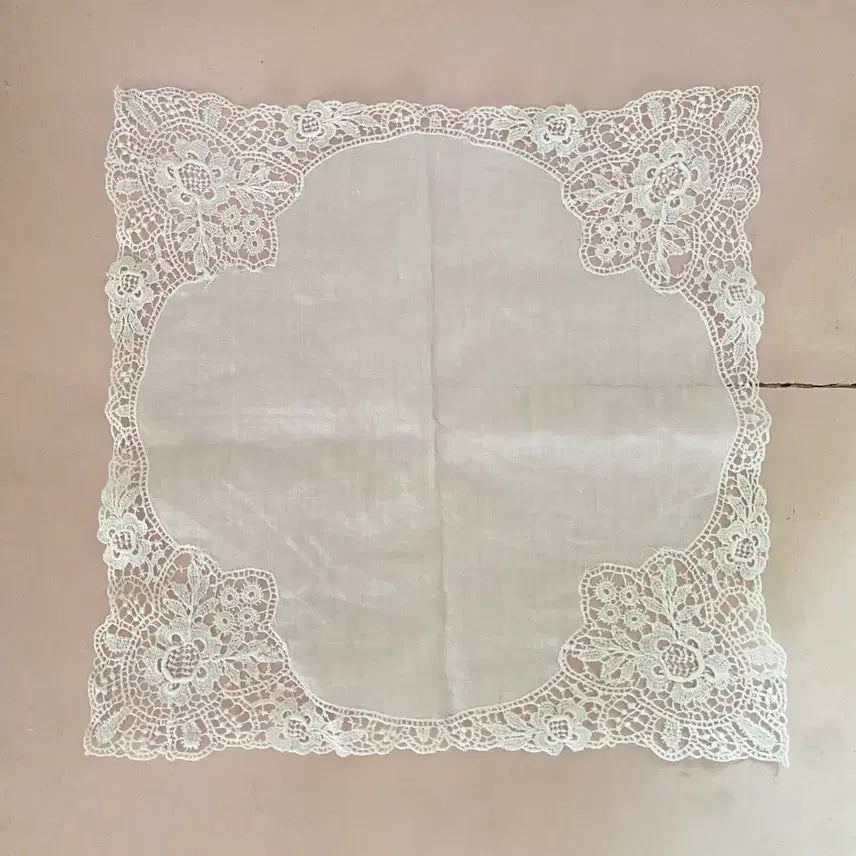 [BUNJANG] Vintage Lace Wedding Hanky / 빈티지 레이스 웨딩행키