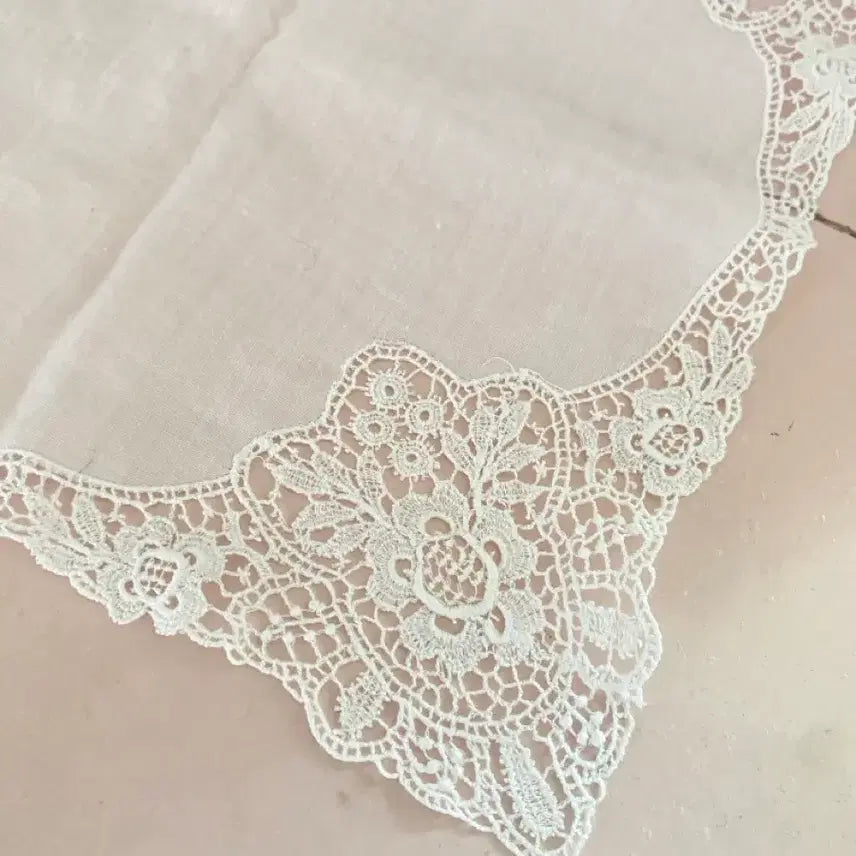 [BUNJANG] Vintage Lace Wedding Hanky / 빈티지 레이스 웨딩행키