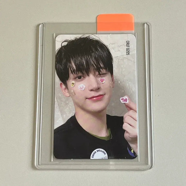 [BUNJANG] CRAVITY Jungmo Gas Pedal Official Fanclub Event Sticker Version Photocard / 크래비티 정모 가스페달 공카 이벤트 스티커 버전 포카