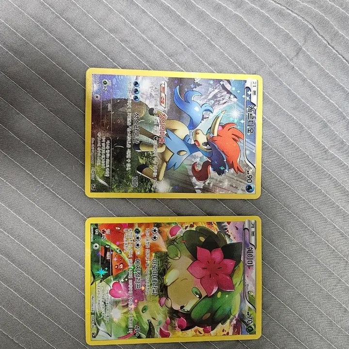 [BUNJANG] Pokemon Card Phantom Gate Full Art Kerdeo &amp; Shaymin Set / 포켓몬카드 환상전설 풀일러스트 카드