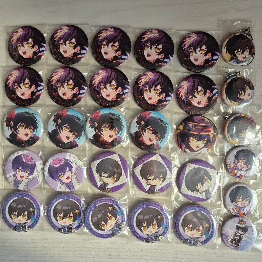 [BUNJANG] Mahoyaku "The Alchemist" Snow Can Badge Bundle Set / 마호야쿠 마법사의 약속 스노우 캔뱃지