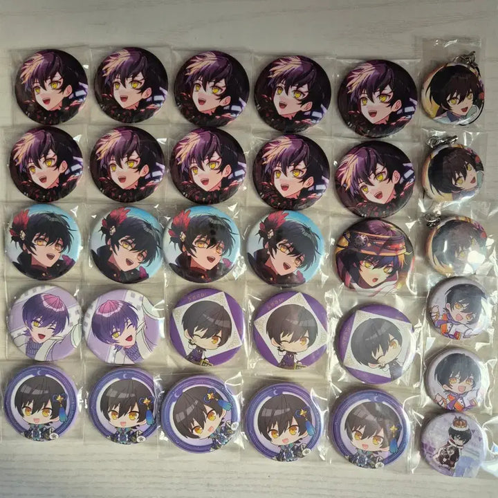 [BUNJANG] Mahoyaku "The Alchemist" Snow Can Badge Bundle Set / 마호야쿠 마법사의 약속 스노우 캔뱃지