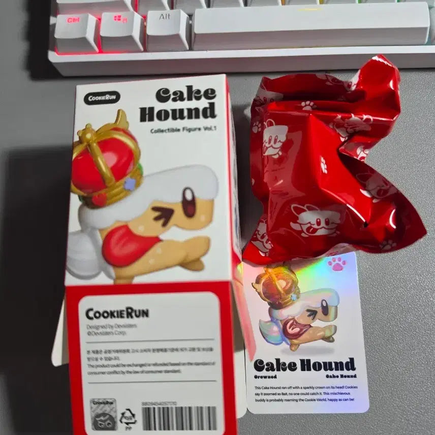 [BUNJANG] Cookie Run Dog Figure Secret (Crown) / 쿠키런 케이크 들개 피규어 시크릿 (왕관)