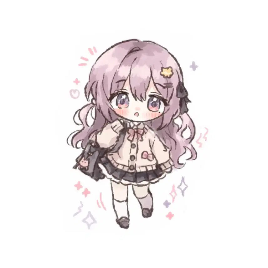 [BUNJANG] Boljjibu SD Custom Illustration Commission / 개싼 몽글몰랑 풀채 SD 그림 커미션!