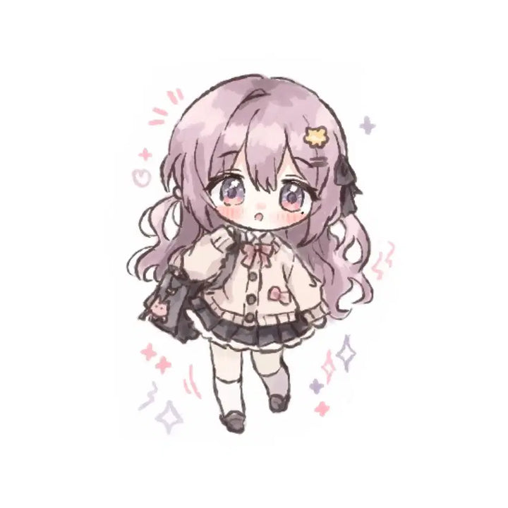 [BUNJANG] Boljjibu SD Custom Illustration Commission / 개싼 몽글몰랑 풀채 SD 그림 커미션!
