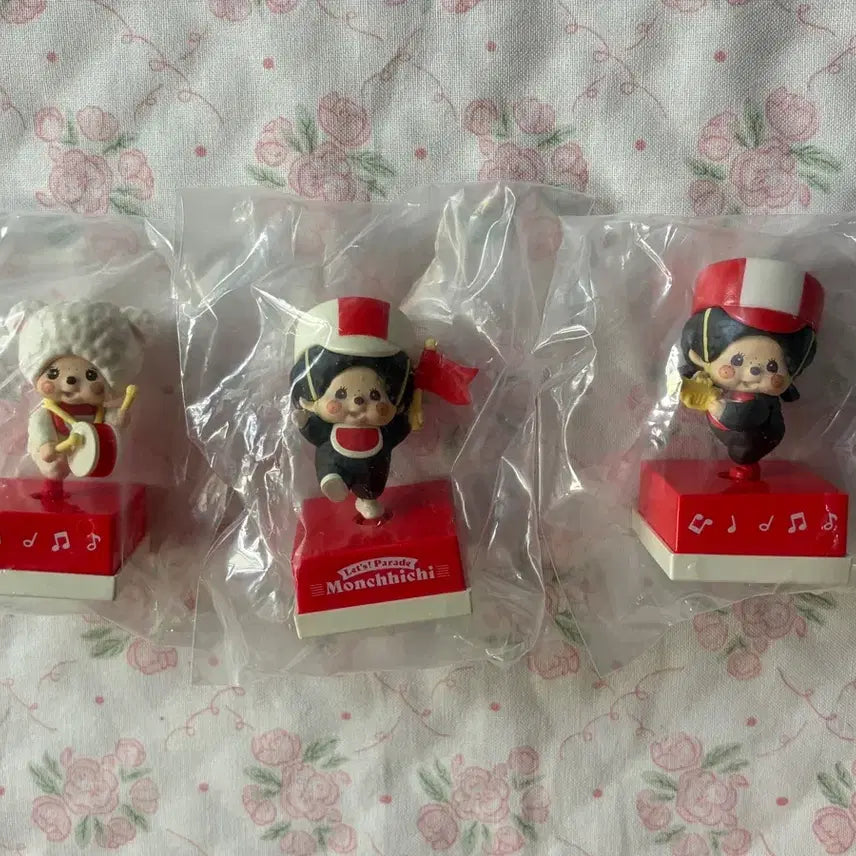 [BUNJANG] Monchhichi Band Gacha Figure Set / 몬치치 음악대 흔들이 가챠 피규어 신상 일괄 세트