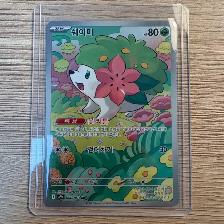 [BUNJANG] Pokemon Card Shaymin AR 066/063 / 포켓몬 카드 쉐이미 AR 066/063
