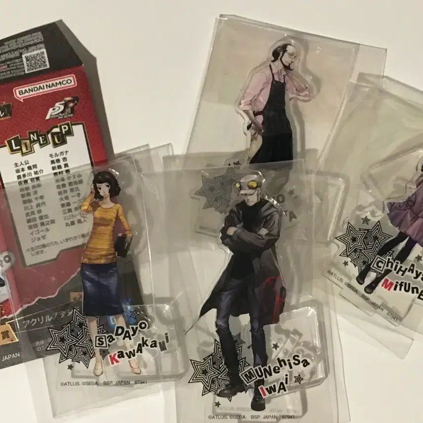 [BUNJANG] Persona 5 Royal Kuji Acrylic Stand Bundle Set / 페르소나5 로열 쿠지 아크릴스탠드 일괄