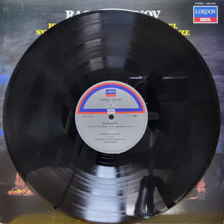 [BUNJANG] Rachmaninoff Isle of the Moors - Concertgebouw Orchestra &amp; Vladimir Ashkenazy LP / L.258. 라흐마니노프 이탈리아의 섬 - 빈 디지탈