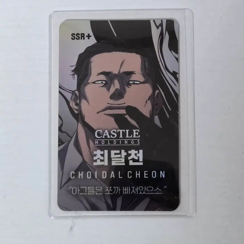 [BUNJANG] Webtoon Castle 2 Choi Dalcheon Photocard / 웹툰 캐슬2 포토카드 굿즈 최달천