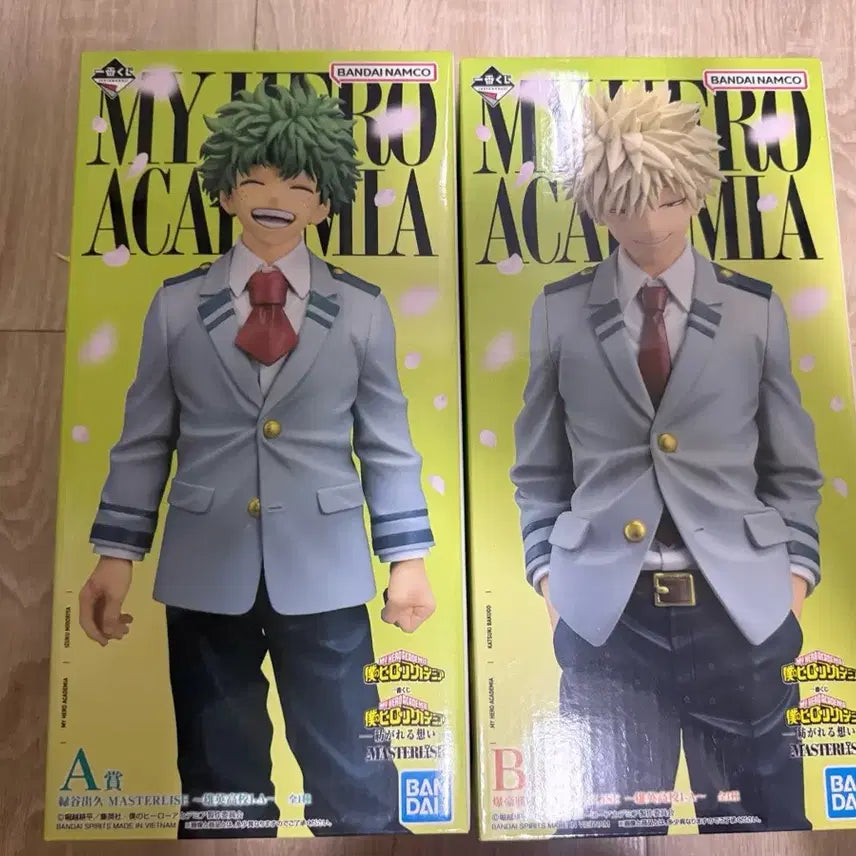 [BUNJANG] My Hero Academia Figure "Connecting Hearts" A Prize B Prize Set (Sealed) / (미개봉) 나의 히어로 아카데미아 피규어 이어지는 마음 A상 B상 세트