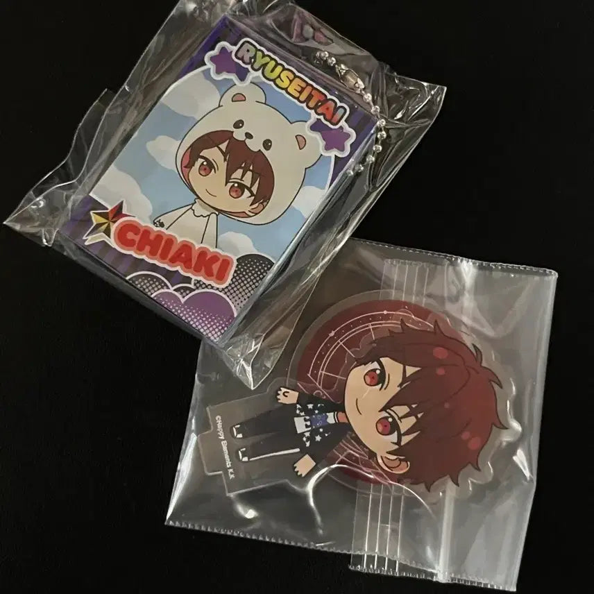 [BUNJANG] Ensemble Stars Chiaki Morisawa Acrylic Stand &amp; Keyring Bundle Set / 앙상블 스타즈 모리사와 치아키 아크릴 스탠드, 키링 일괄