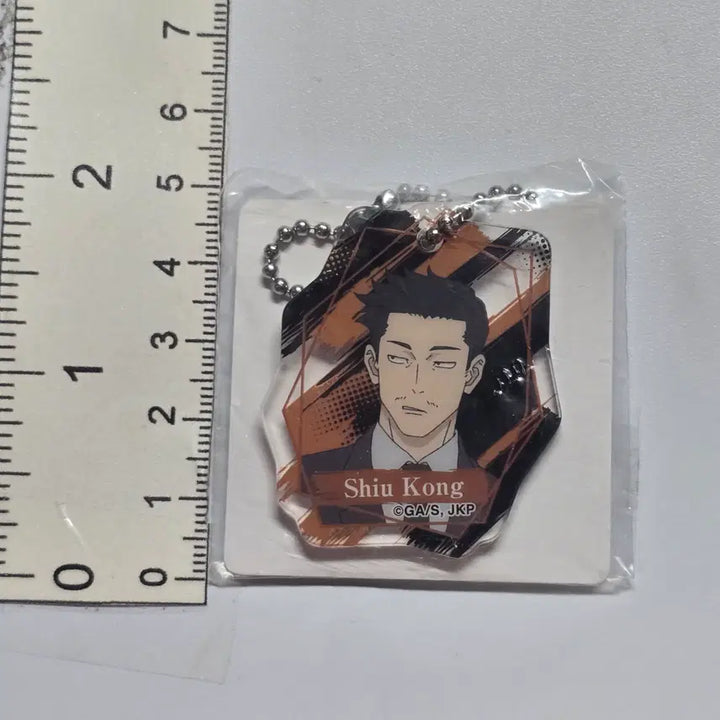 [BUNJANG] Jujutsu Kaisen Gong Xi-woo Mini Acrylic Keyring Charm Strap / 주술회전 공시우 미니 아크릴 키링 참 스트랩