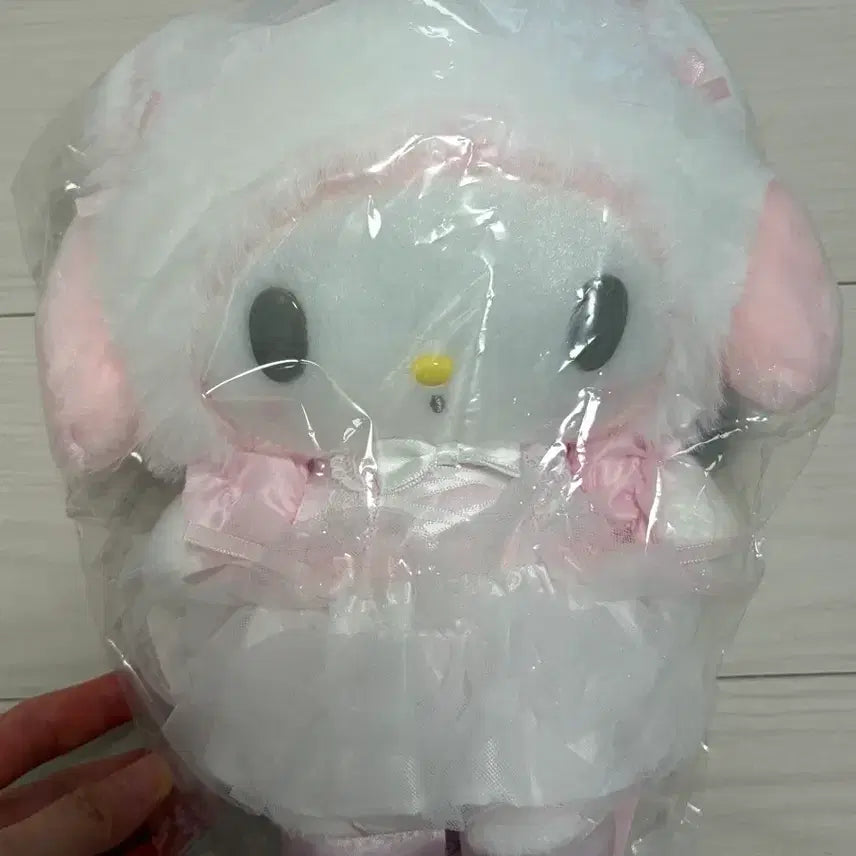 [BUNJANG] My Melody Shiro Neko Plush / 마이멜로디 시로네코 누이