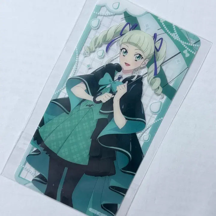 [BUNJANG] Aikatsu! Yurika Ichijou Rainy Day Bookmark Card / 아이카츠 유리카 아이엠스타 유리 비오는날 북마크 카드
