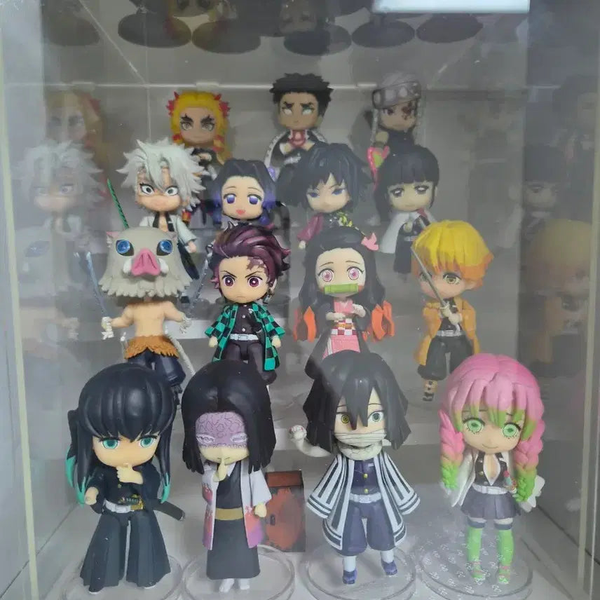 [BUNJANG] Bandai Figuarts mini Demon Slayer 15-Character Set / 반다이 귀멸의칼날 피규아츠미니 15종
