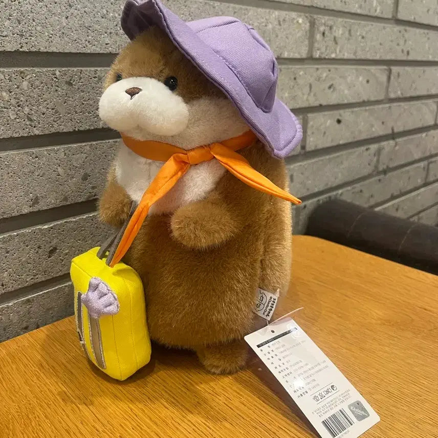 [BUNJANG] Usowso Jjang Brown 27 cm Plush Toy / 가족여행 우소우소짱 브라운 27 cm