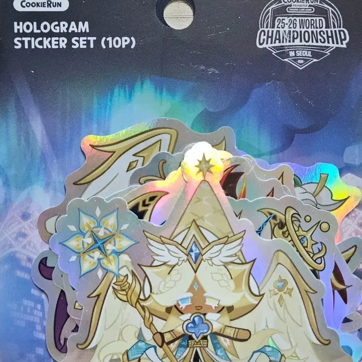 [BUNJANG] Cookie Run Bravers Hologram Sticker (Sealed) / 쿠키런 쿠키런카드 브레이버스 홀로그램 스티커 미개봉