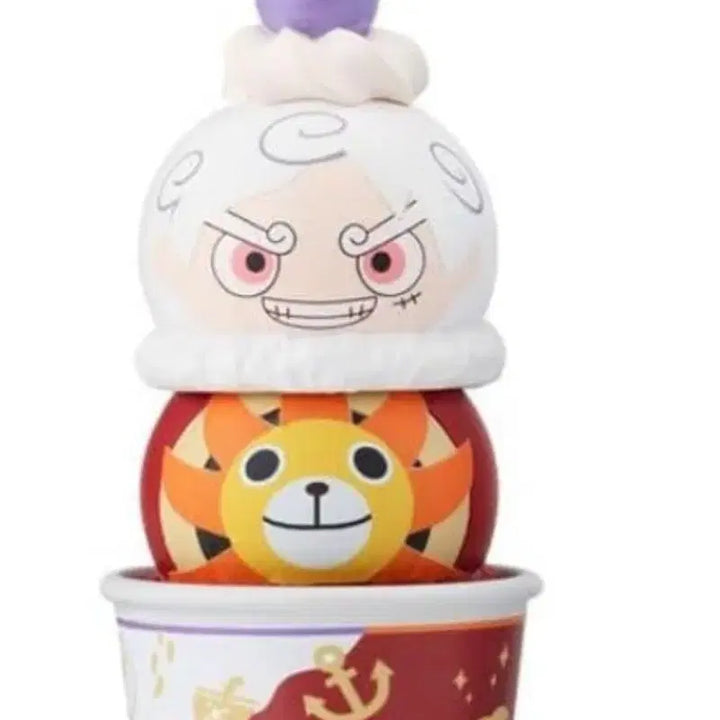 [BUNJANG] Megahouse Tsume-Art One Piece Ice Cream Figure Bundle Set / 메가하우스 츠미첸 원피스 아이스크림 피규어 루피 사보 니카 일괄