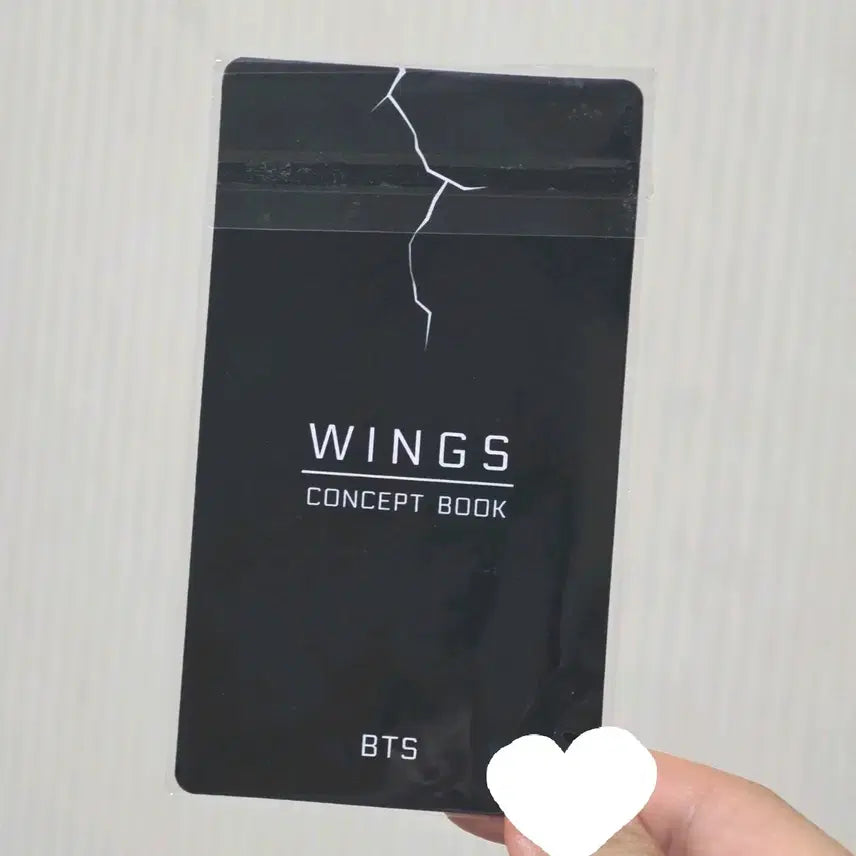 [BUNJANG] BTS Wings Concept Book Jungkook Lenticular Photocard / 방탄 윙즈 컨셉북 렌티큘러 포토카드 정국