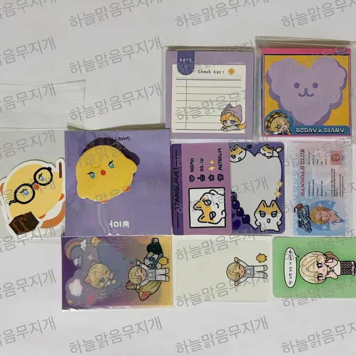 [BUNJANG] PLAVE Noah Smart Tok Sticker Bundle Set / 플레이브 비공식 굿즈 비공굿 삐아 스마트톡 스티커 생카 노아 원가이하