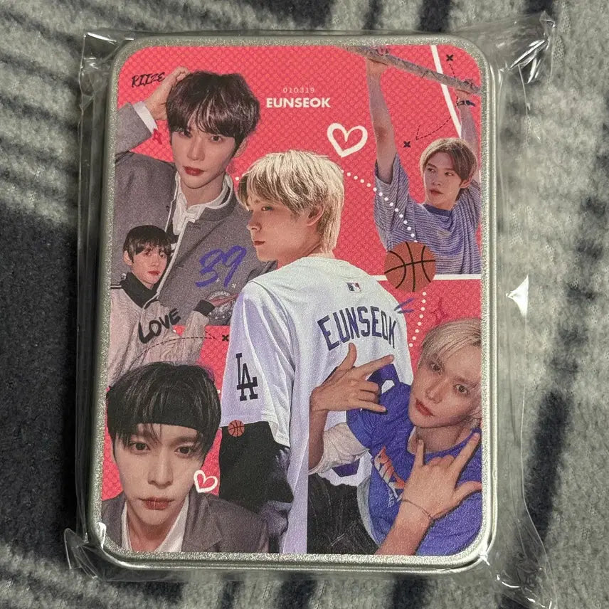 [BUNJANG] RIIZE Eunseok Unofficial Photocard Tin Case / 라이즈 은석 비공굿 틴케이스