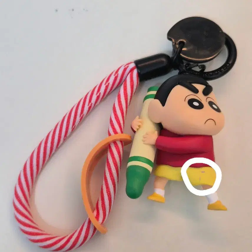 [BUNJANG] Crayon Shin-chan Figure Keyring / [새상품] 짱구 크레용 피규어 키링