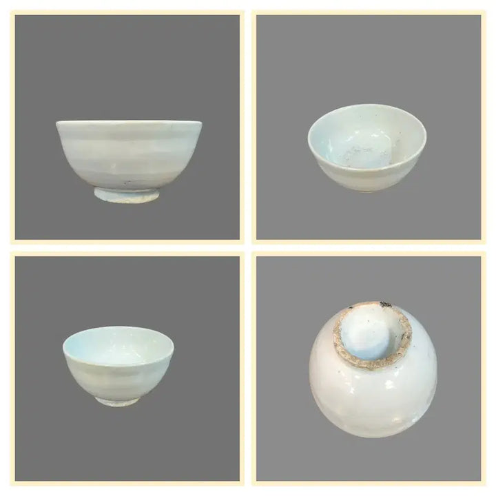 [BUNJANG] Late Joseon Dynasty Goryeong Kiln White Porcelain Bowl / 백자사발
