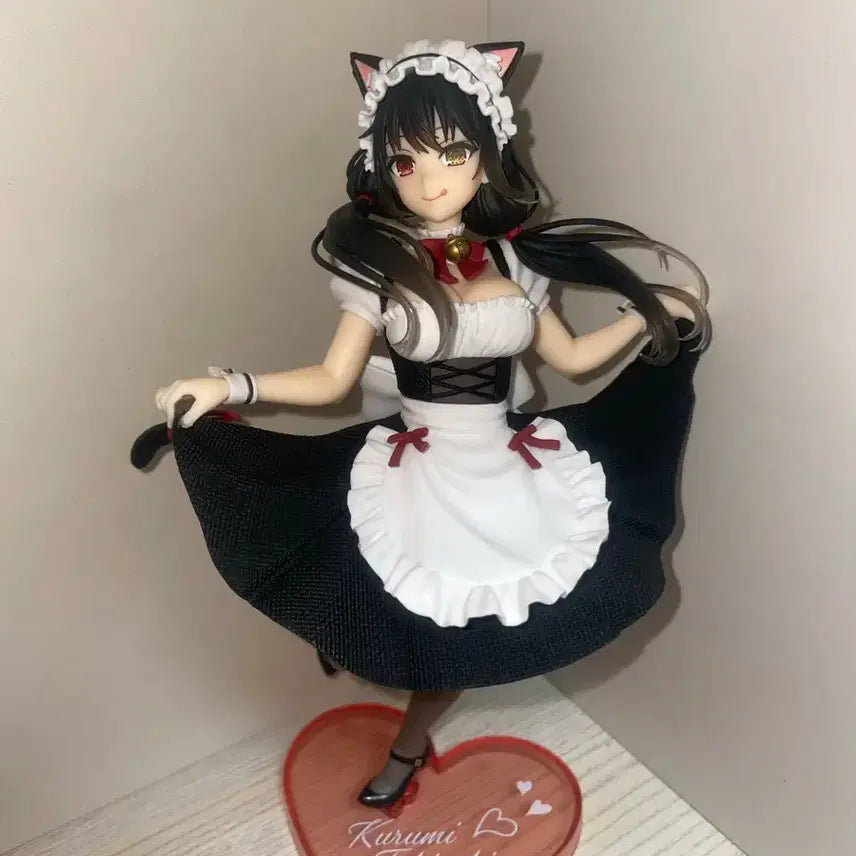[BUNJANG] Tokisaki Kurumi Nekomade Figure / 급처) 토키사키 쿠루미 네코메이드 피규어