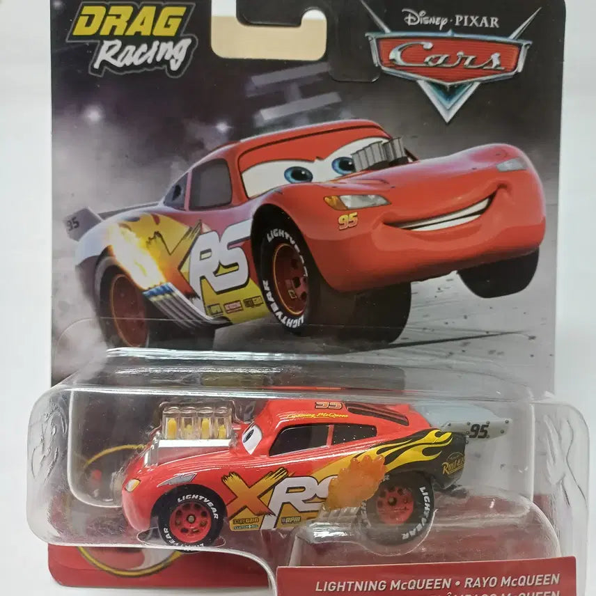 [BUNJANG] Mattel Disney Pixar Cars XRS Drag Racing Lightning McQueen Sealed / 마텔 디즈니픽사 카즈 카 드래그 레이싱 라이트닝 맥퀸 희귀 미개봉 새상품