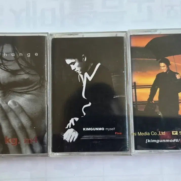[BUNJANG] Kim Gun-mo Sealed Cassette Tape 3-Set / (미개봉) 김건모 미개봉 카세트테이프 3종