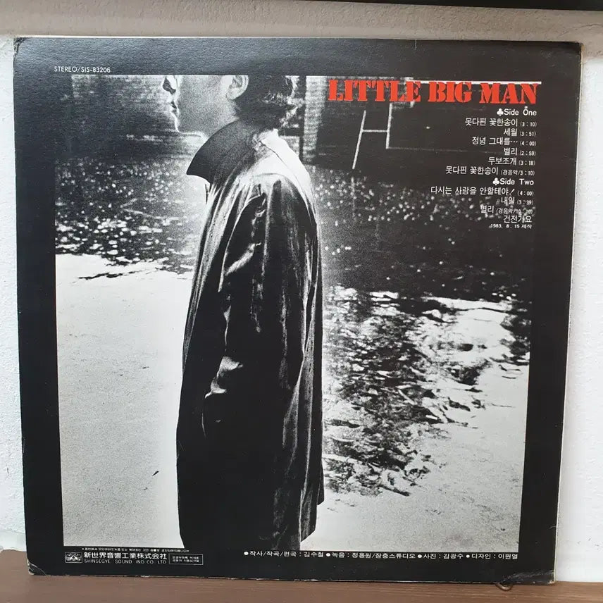 [BUNJANG] Kim Soo-chul 1st Album LP 1983 (100 Best Korean Pop Albums) / 김수철 1집 LP 1983  (한국대중음악100대명반)
