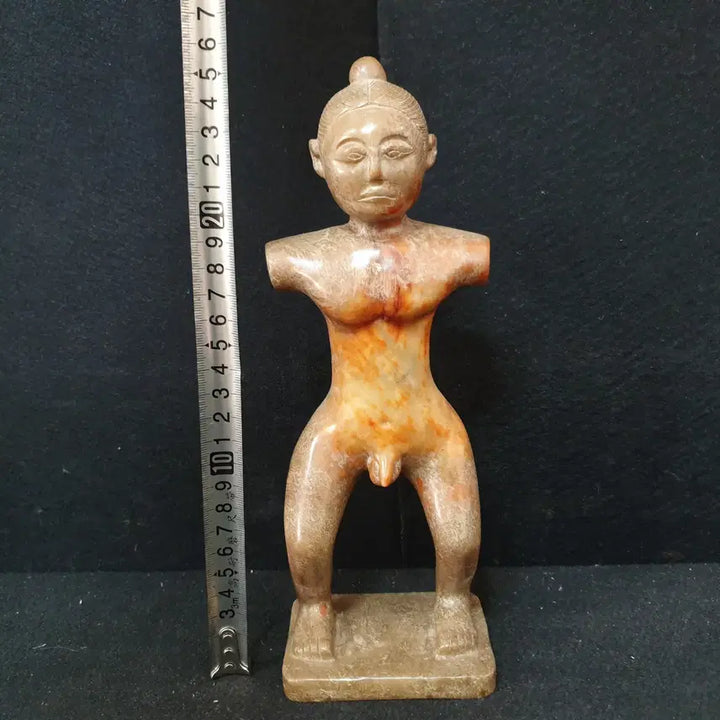 [BUNJANG] Hwajeonok Translucent Jade Figure / (수원만물)출토 화전옥 통옥 인물상
